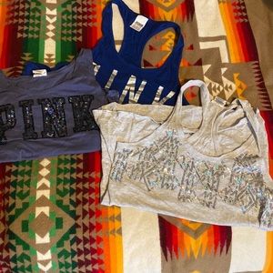 Victoria Secret/ Pink tank tops Bundle